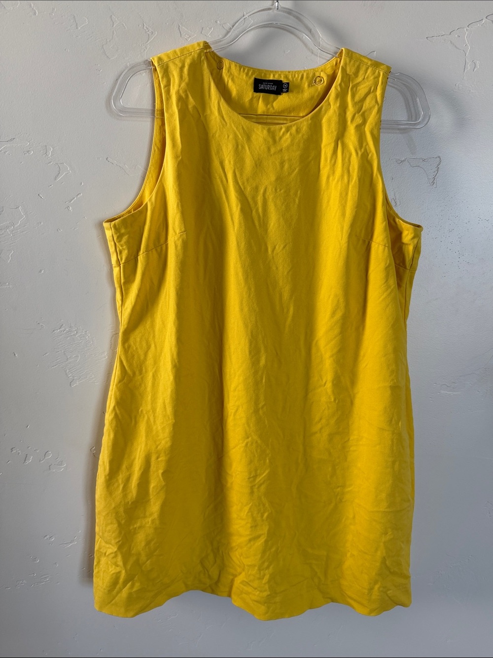 kate spade Bright Yellow Sleeveless Mini Dress
